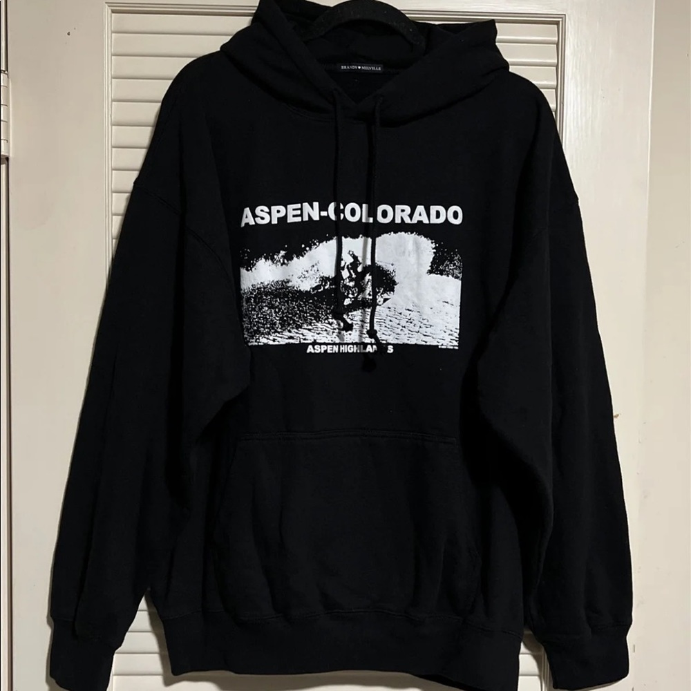 Colorado Aspen black hoodie